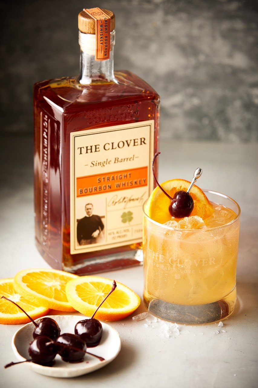Shop The Clover Single Barrel Straight Bourbon Whiskey Shop The Clover Single Barrel Straight Bourbon Whiskey